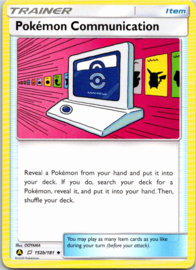 Pokémon Communication - S&M TeaUp - 152b/181 - Alternative Non Foil