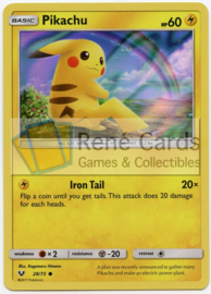 Pikachu - S&M ShLe  28/73 - Foil