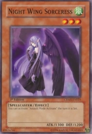 Night Wing Sorceress  - Unlimited - CRMS-EN025