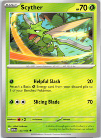 Scyther - MEW - 123/165