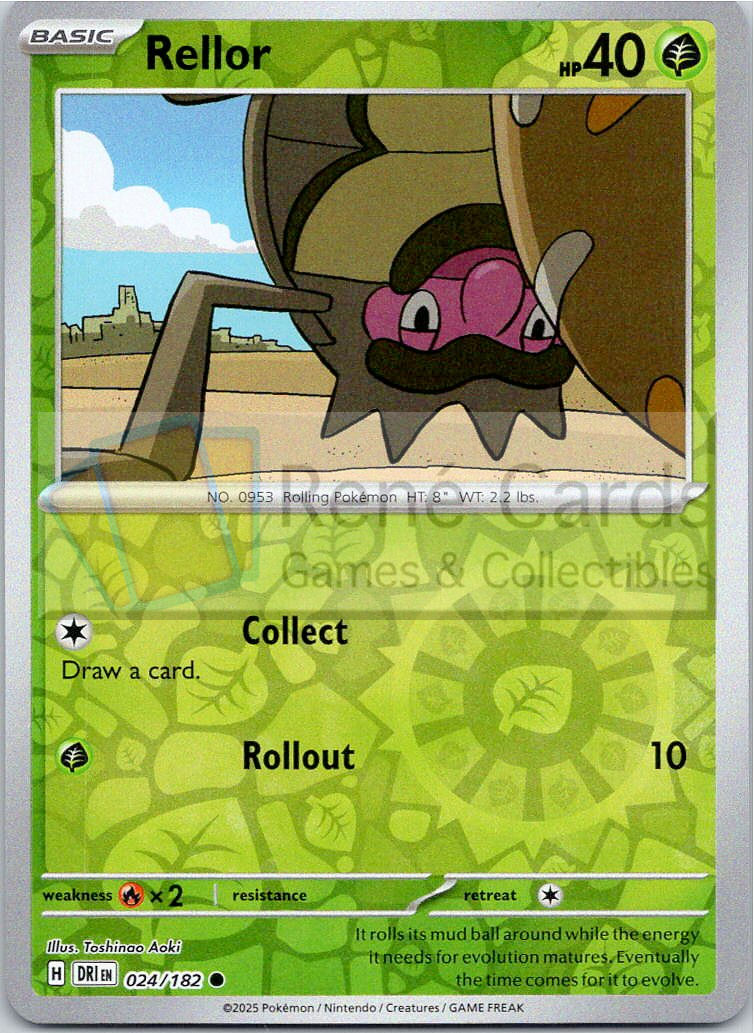 Rellor - DRI  - 024/182 - Reverse