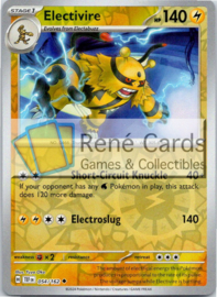 Electivire - TEF - 054/162 - Reverse
