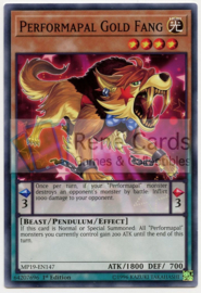 Performapal Gold Fang - 1st. Edition - MP19-EN147