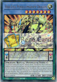 Odd-Eyes Pendulumgraph Dragon - 1st. Edition - MP23-EN079