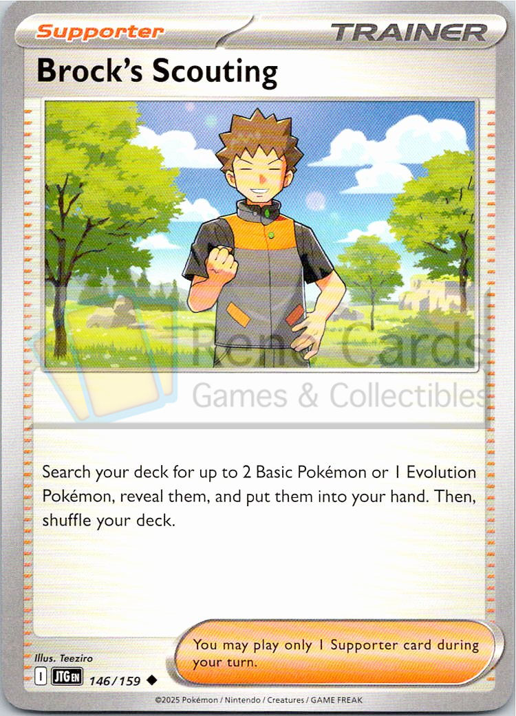 Brock's Scouting - JTG  - 146/159