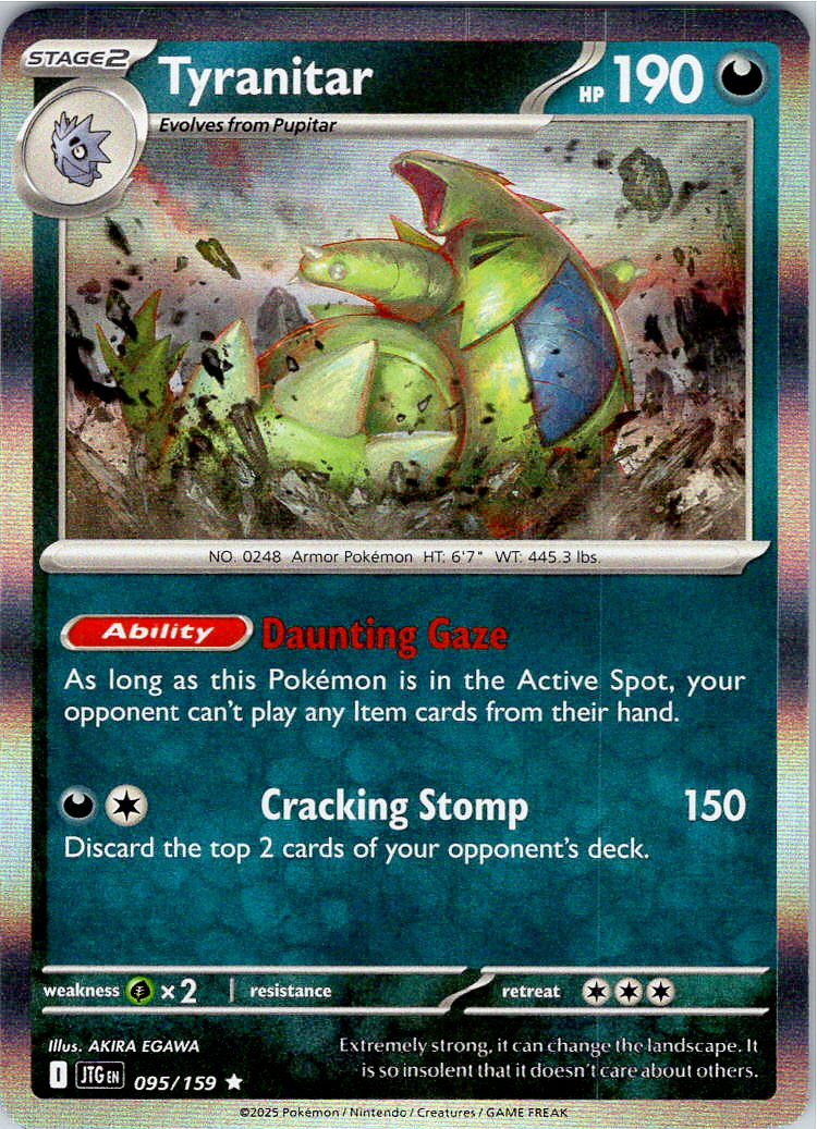 Tyranitar - JTG  - 095/159