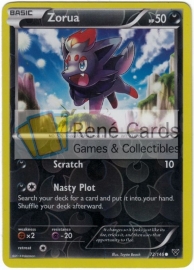 Zorua - X&Y - 72/146 - Reverse