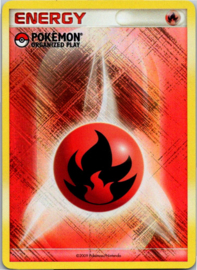 Platinum - Fire Energy Foil - Pokemon Organized Play