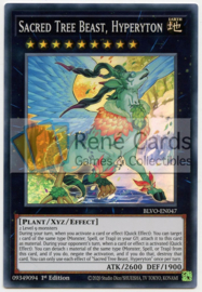 Sacred Tree Beast, Hyperyton - 1st. Edition - BLVO-EN047