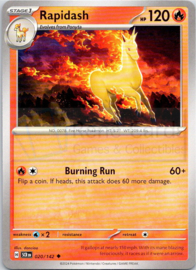 Rapidash - SCR - 020/142