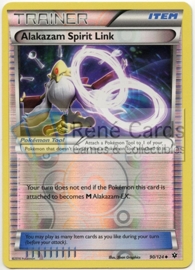 Alakazam Spirit Link - XY FaCo 90/124 - Reverse