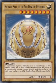 Hieratic Seal of the Sun Dragon Overlord - Unlimited - GAOV-EN002