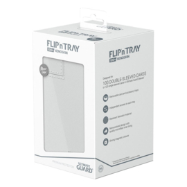Flip´n´Tray Deck Case 100+ - Standard Size - XenoSkin - White - MonoColor