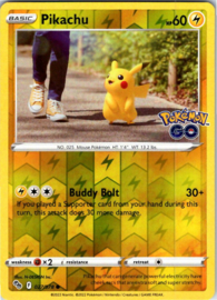 Pikachu - PGO - 027/078 Reverse