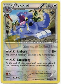 Exploud - XY FaCo 82/124 - Reverse