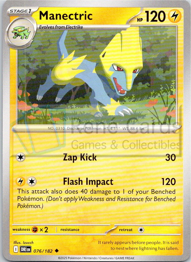 Manectric - DRI  - 076/182
