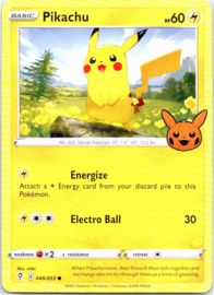 Pikachu - TOT - 049/203 (025)