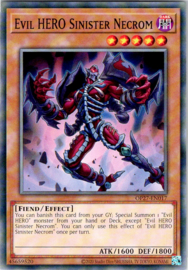 Evil HERO Sinister Necrom - OP27-EN017