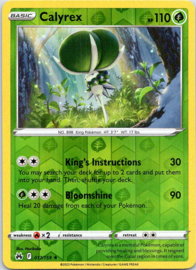 Calyrex - CRZ - 017/159 - Reverse