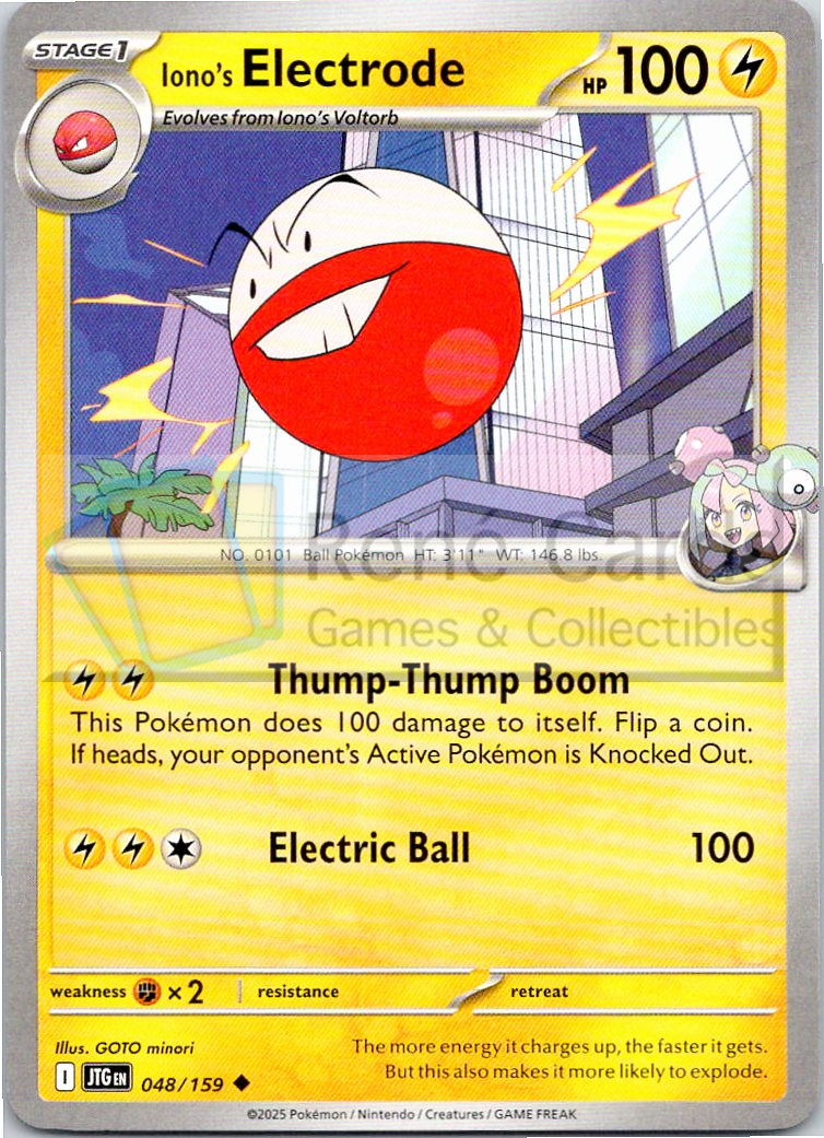 Iono's Electrode - JTG  - 048/159
