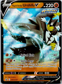 Rapid Strike Urshifu V - SWSH107 - Promo -  Rapid Strike Urshifu V Box