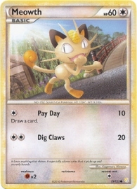 Meowth - HGSS - 75/123