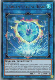 G Golem Crystal Heart - 1st. Edition - BLCR-EN042