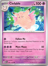 Clefable - MEW - 036/165