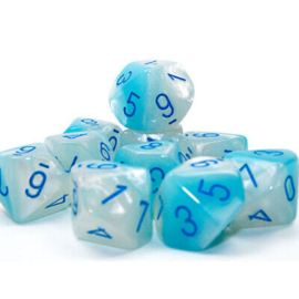 Gemini - Pearl Turquoise-White/Blue