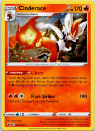 Cinderace - Sword & Shield - 034/202 - Cosmos Foil - Chest