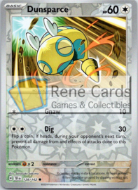 Dunsparce - TEF - 128/162 - Reverse