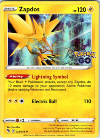 Zapdos - PGO - 029/078