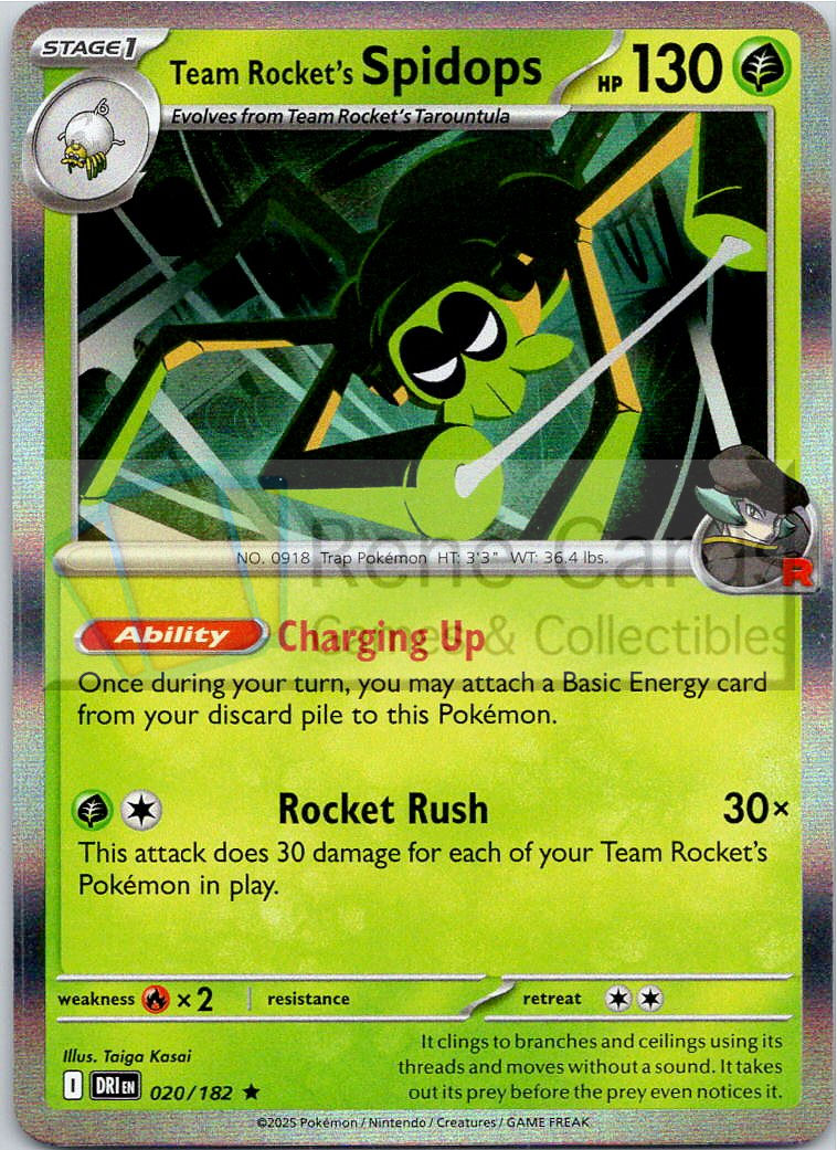 Team Rocket's Spidops - DRI  - 020/182