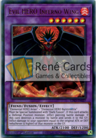 Evil HERO Inferno Wing - 1st. Edition - LDS3-EN027 - Gold