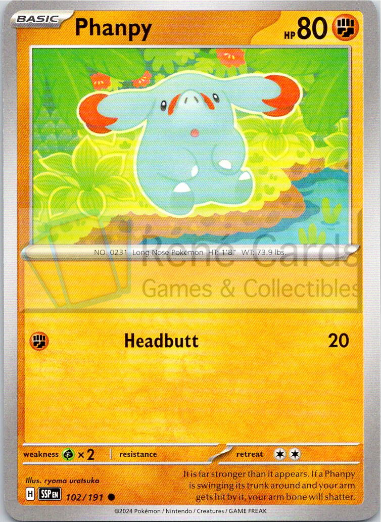 Phanpy - SSP - 102/191