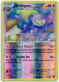 Ambipom - XY StSi 91/114 - Reverse