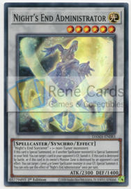 Night's End Administrator - 1st. Edition - DAMA-EN083