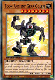 Toon Ancient Gear Golem - 1st Edition - SGX1-ENI11