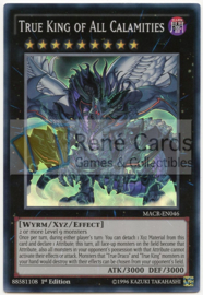 True King of All Calamities - 1st. Edition - MACR-EN046