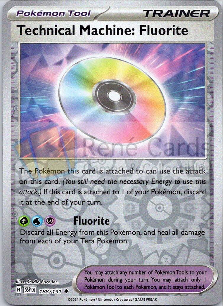 Technical Machine: Fluorite - SSP - 188/191 - Reverse
