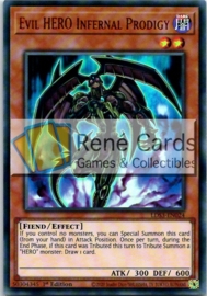 Evil HERO Infernal Prodigy - 1st. Edition - LDS3-EN024 - Red