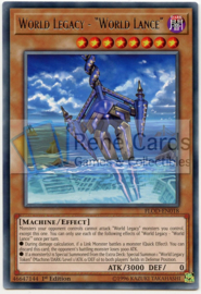 World Legacy - "World Lance" - 1st. Edition - FLOD-EN018