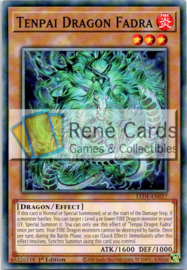 3 x Tenpai Dragon Fadra - 1st Edition - LEDE-EN017 - Playset