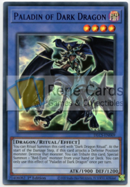 Paladin of Dark Dragon - 1st. Edition - DLCS-EN069 - Blue