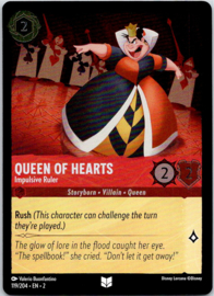 Queen of Hearts - Impulsive Ruler - 2ROF-119/204 - Foil