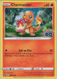 Charmander - SWSH232 - Pokemon Go Pin Box