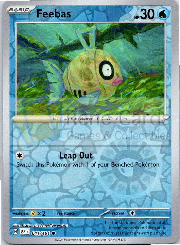 Feebas - SSP  - 041/191 - Reverse