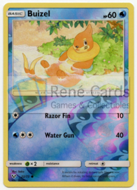 Buizel  - S&M SLG 22/73 - Reverse