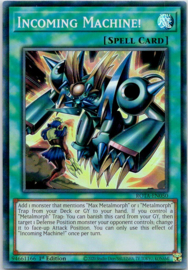 3 x Incoming Machine! - 1st Edition - ROTA-EN050 - Play Set