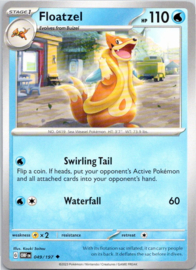 Floatzel - OBF - 049/197